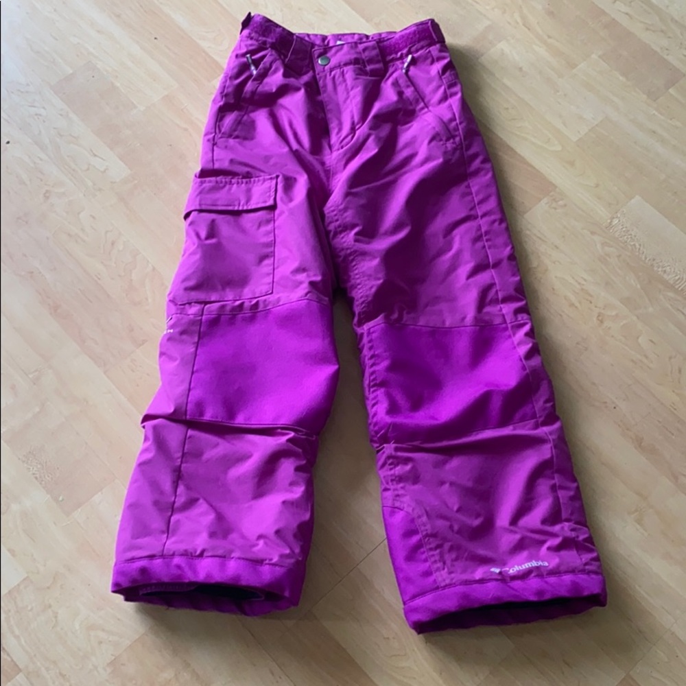 Girls Columbia Insulated Winter Pants
